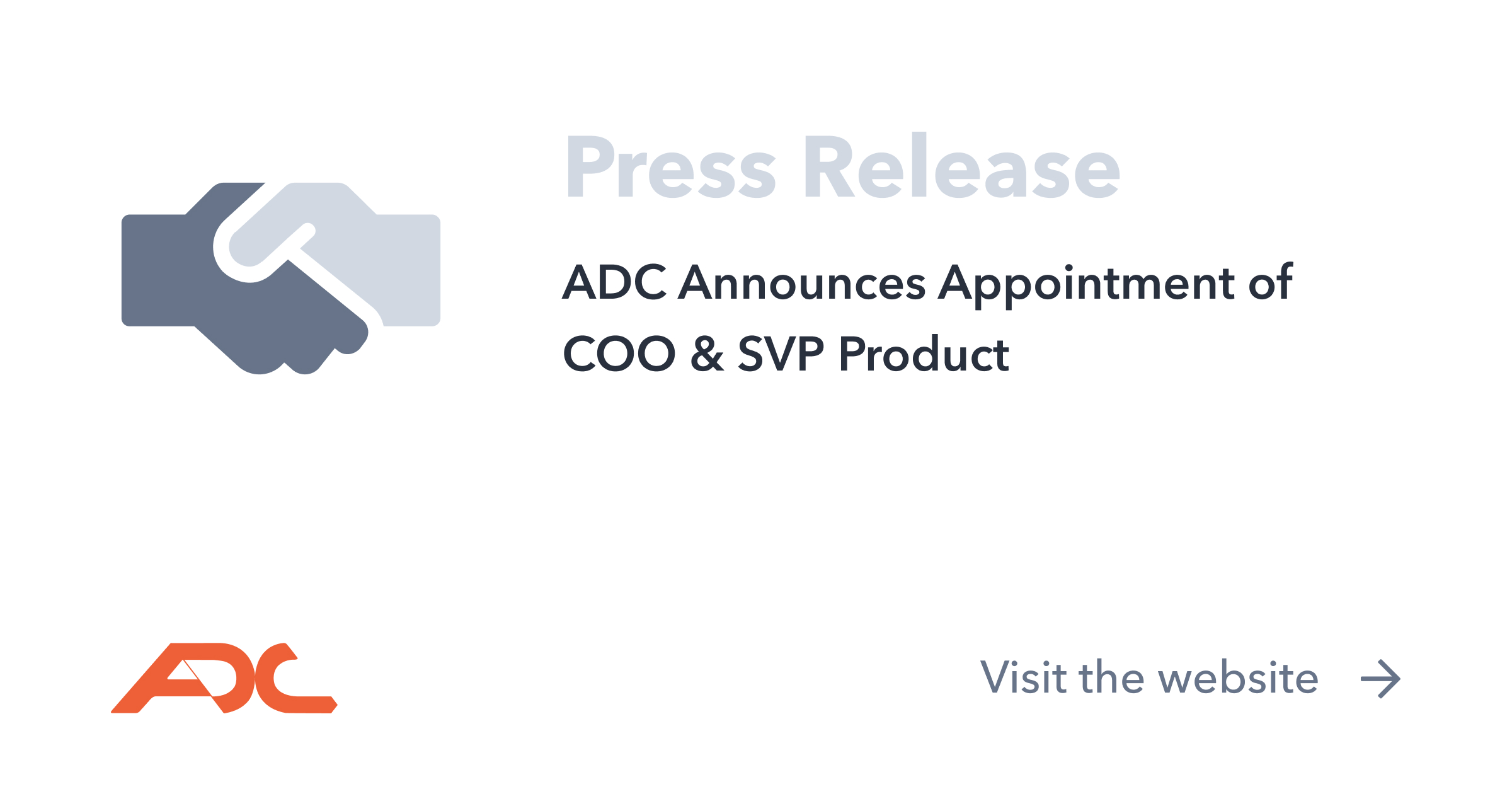 Steve Paro Announced as ADC COO